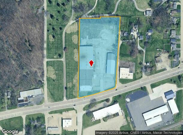  2001 E Washington St, East Peoria, IL Parcel Map