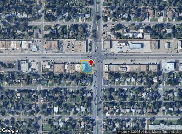  3402 University Ave, Lubbock, TX Parcel Map
