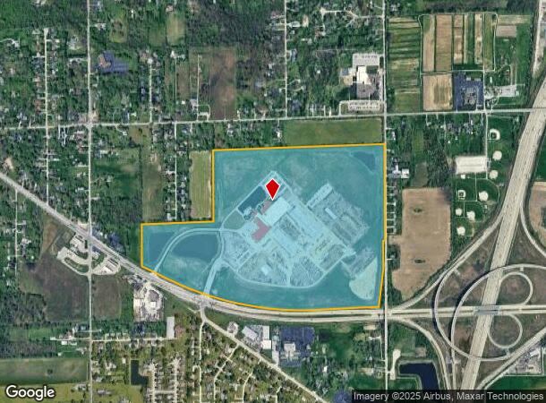 2340 S Hunter Rd, Indianapolis, IN Parcel Map