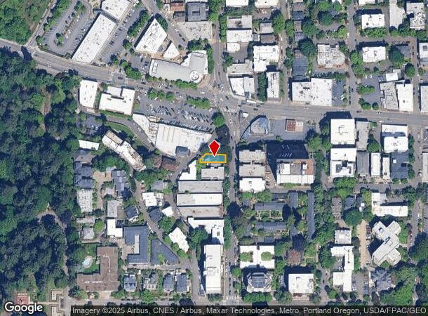  737 Sw Vista Ave, Portland, OR Parcel Map