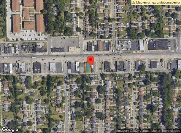  16815 W Warren Ave, Detroit, MI Parcel Map