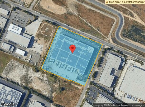  1400 W Rincon St, Corona, CA Parcel Map