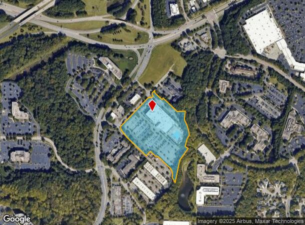 1700 Regency Pky, Cary, NC Parcel Map