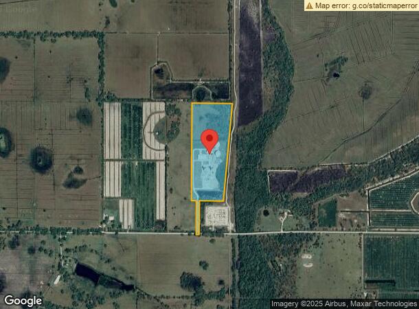  3800 Ne Roan St, Arcadia, FL Parcel Map