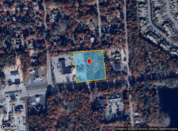 387 Nathan Ellis Hwy, Mashpee, MA Parcel Map
