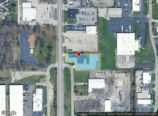 211 S Byrne Rd, Toledo, OH Parcel Map