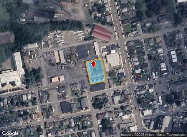  121 N Warren St, Hazleton, PA Parcel Map