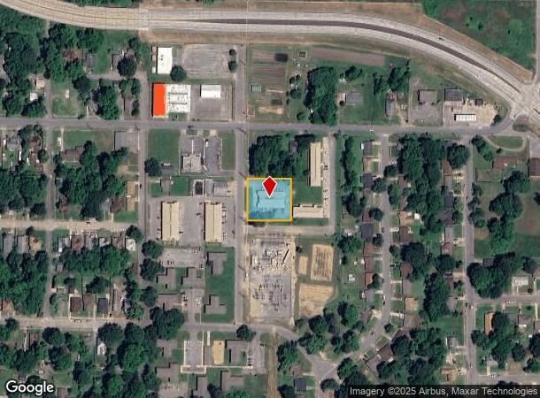  2213 E 7Th Ave, Pine Bluff, AR Parcel Map