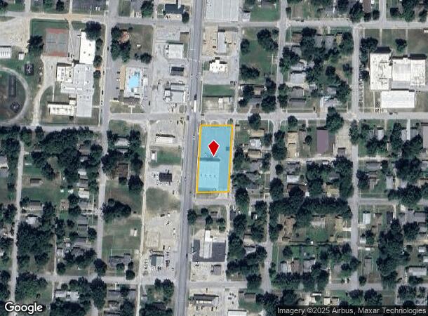  1610 Military Ave, Baxter Springs, KS Parcel Map