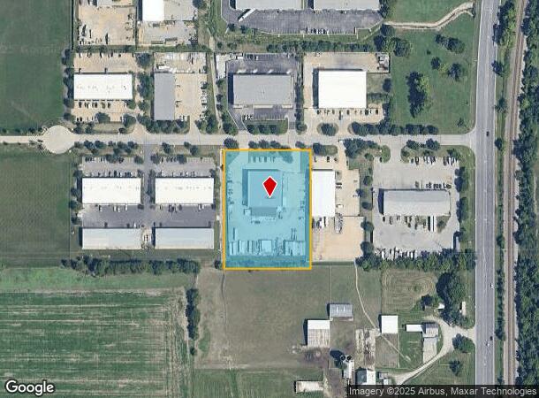  19927 W 162Nd St, Olathe, KS Parcel Map