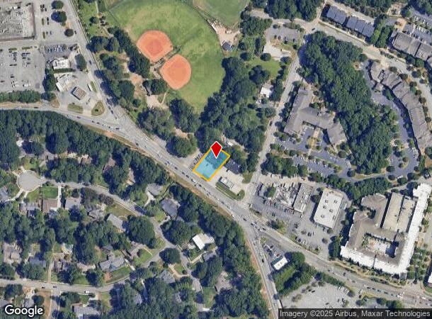 2120 Johnson Ferry Rd Ne, Brookhaven, GA Parcel Map