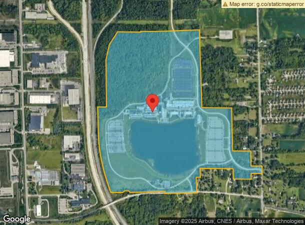  1 Village Center Dr, Van Buren Township, MI Parcel Map