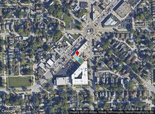 9219 Broadway Ave, Brookfield, IL Parcel Map