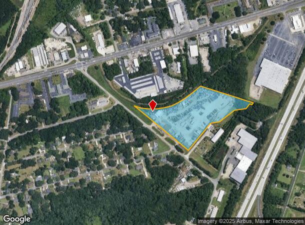  2141 Gamble Rd, Savannah, GA Parcel Map