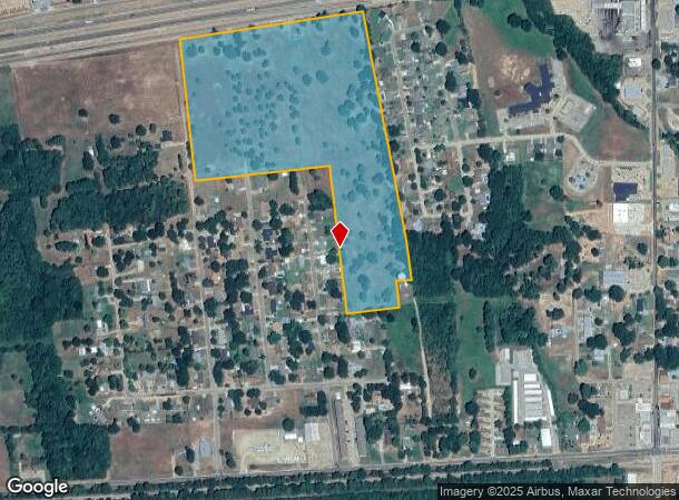 410 Mockingbird Dr, Hooks, TX Parcel Map