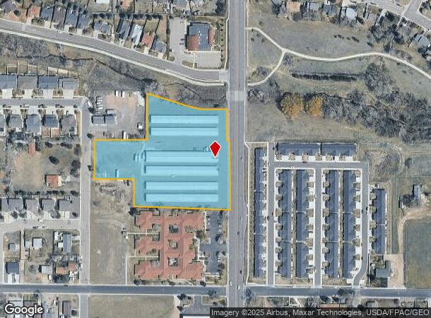  4206 N College Dr, Cheyenne, WY Parcel Map