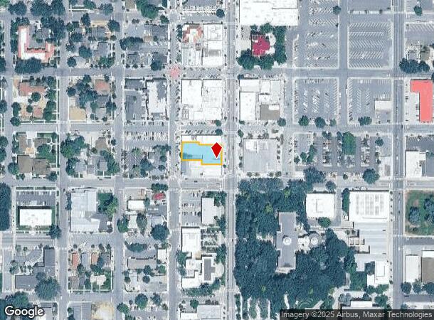  206 N Carson St, Carson City, NV Parcel Map