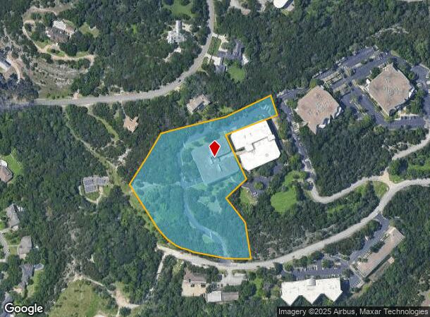 206 S Wild Basin Rd, West Lake Hills, TX Parcel Map