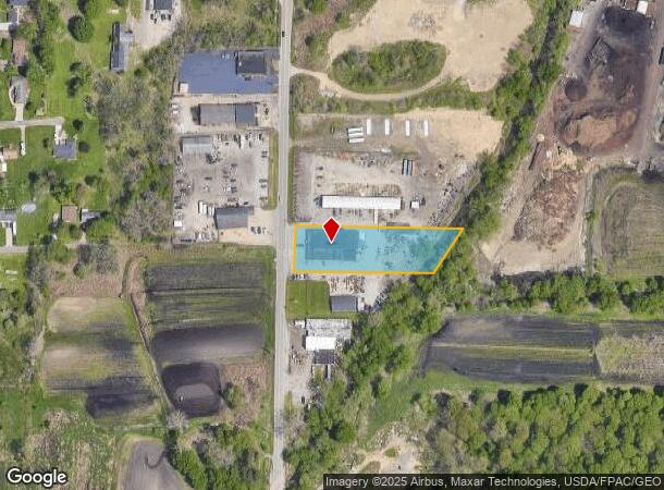  1309 Collier Rd, Akron, OH Parcel Map