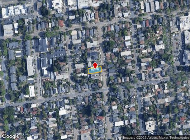  2132 Roosevelt Ave, Berkeley, CA Parcel Map