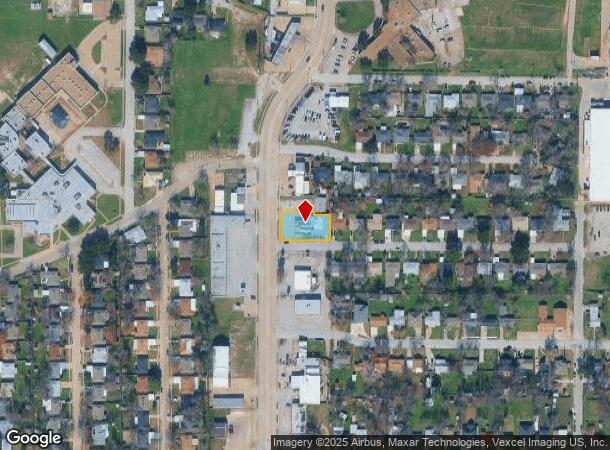 813 S Cherry Ln, Fort Worth, TX Parcel Map