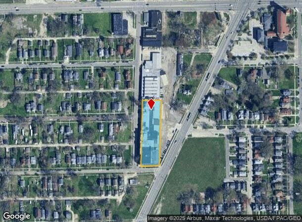  2112 Sylvan Ave, Toledo, OH Parcel Map
