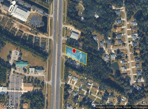 7165 Highway 17, Fleming Island, FL Parcel Map