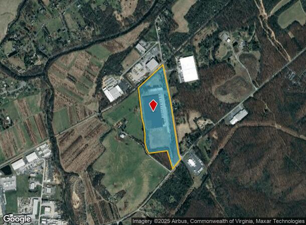  443 S Oak Ln, Lyndhurst, VA Parcel Map