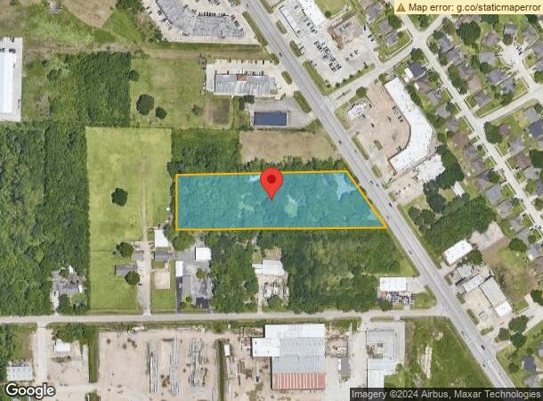  11917 Veterans Memorial Dr, Houston, TX Parcel Map