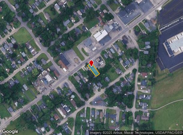  2518 Valley Pike, Dayton, OH Parcel Map