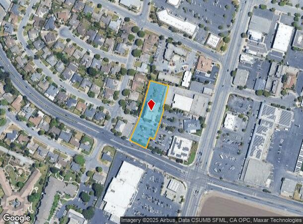 1260 S Main St, Salinas, CA Parcel Map