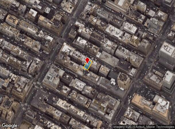  252 W 38Th St, New York, NY Parcel Map