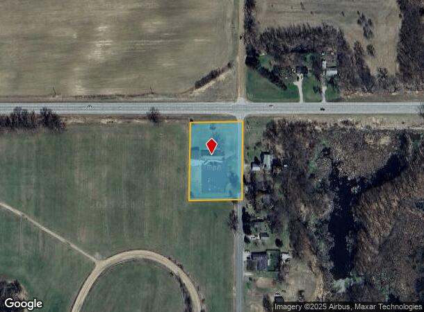 8510 S Nevins Rd, Sheridan, MI Parcel Map