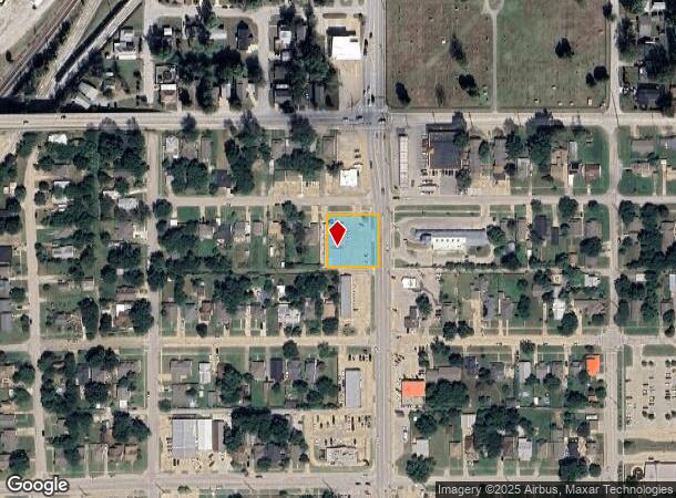 224 N Mission St, Sapulpa, OK Parcel Map