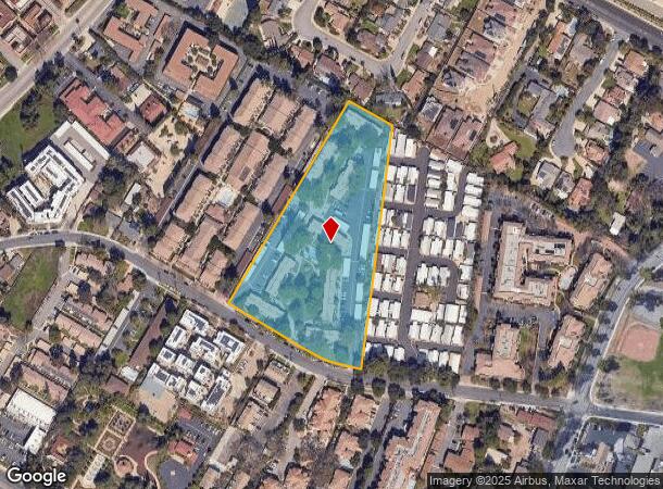 2011 Los Feliz Dr, Thousand Oaks, CA Parcel Map