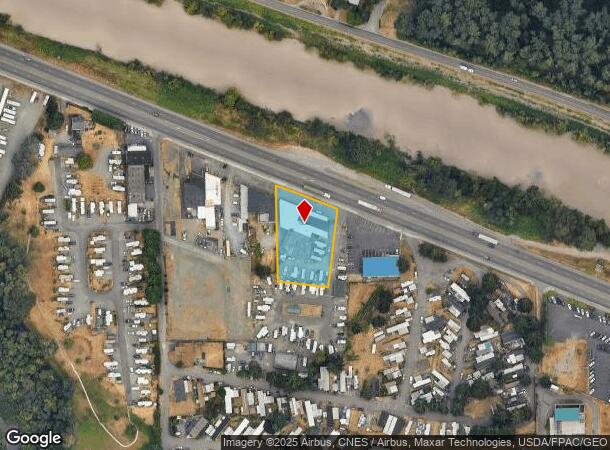 7824 River Rd E, Puyallup, WA Parcel Map