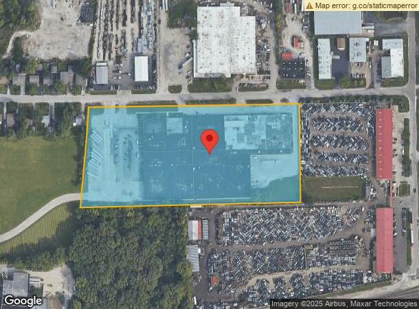  1601 Mountain St, Aurora, IL Parcel Map