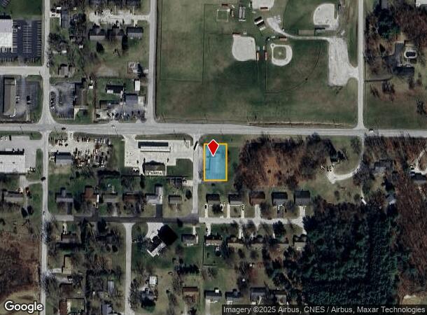  165 E Robbins St, Wheatfield, IN Parcel Map