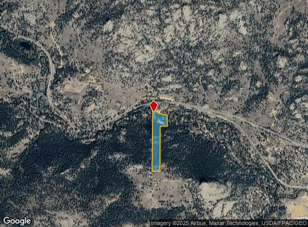 1360 Fall River Rd, Estes Park, CO Parcel Map