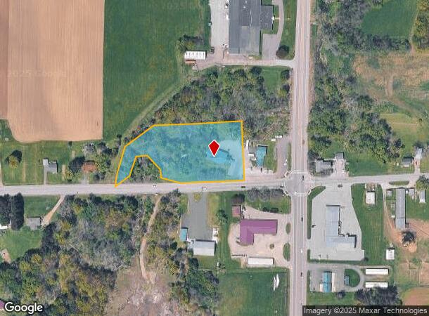  13550 Schutt Rd, Sardinia, NY Parcel Map