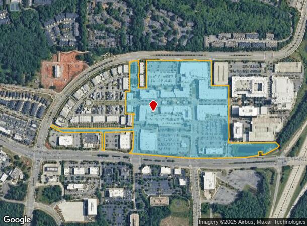 2200 Avalon Blvd, Alpharetta, GA Parcel Map