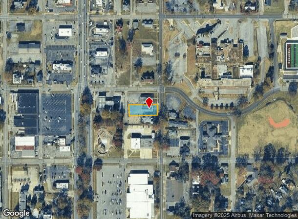  1724 Leighton Ave, Anniston, AL Parcel Map