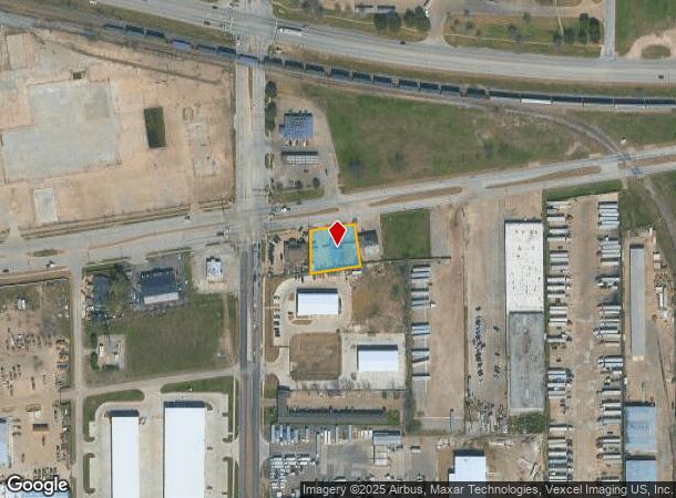  2575 W Jefferson St, Grand Prairie, TX Parcel Map