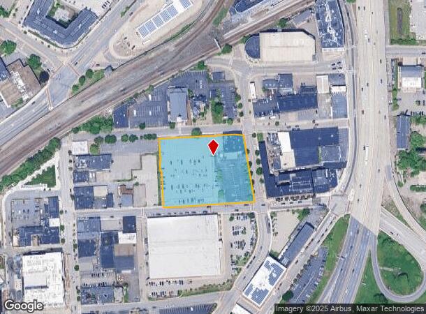  90 Harding St, Worcester, MA Parcel Map