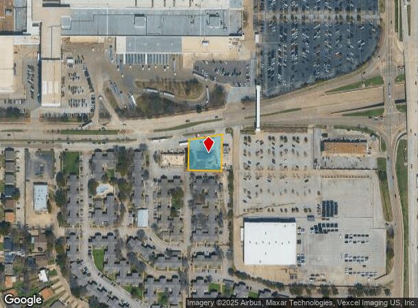  2530 E Abram St, Arlington, TX Parcel Map