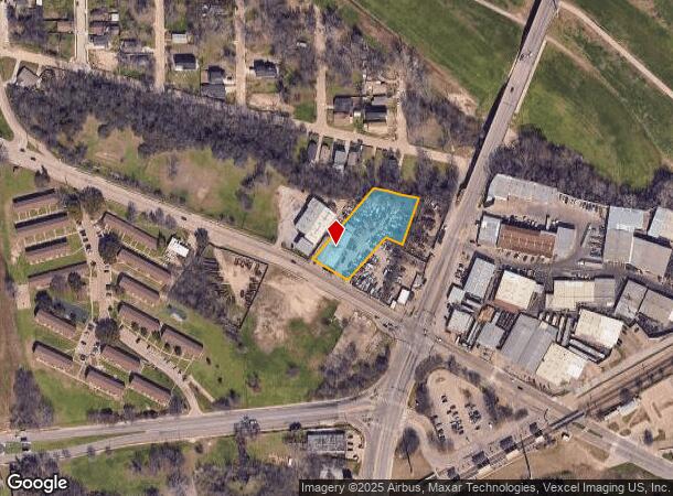  1623 E 8Th St, Dallas, TX Parcel Map