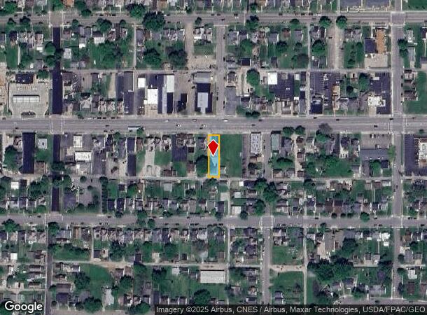  664 E Main St, Lancaster, OH Parcel Map