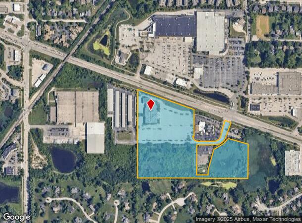  755 S Rand Rd, Lake Zurich, IL Parcel Map