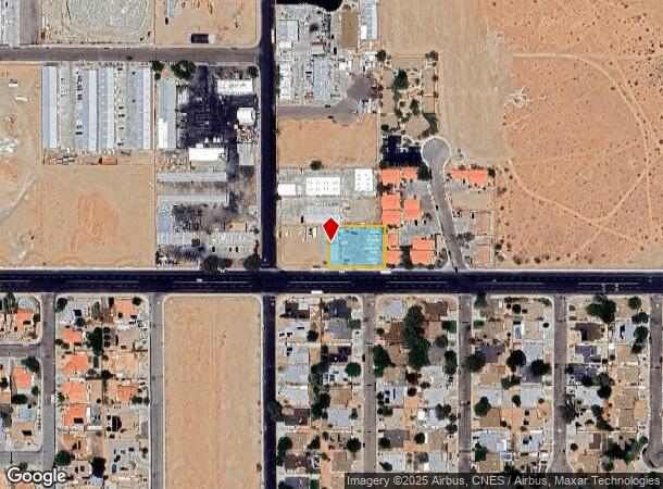  1034 W Ward Ave, Ridgecrest, CA Parcel Map