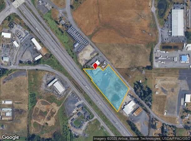1696 Bishop Rd, Chehalis, WA Parcel Map